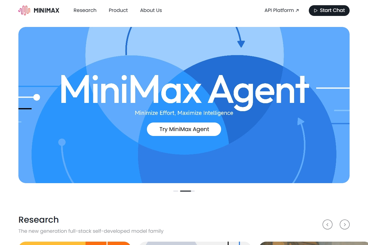 MiniMax API MiniMax API