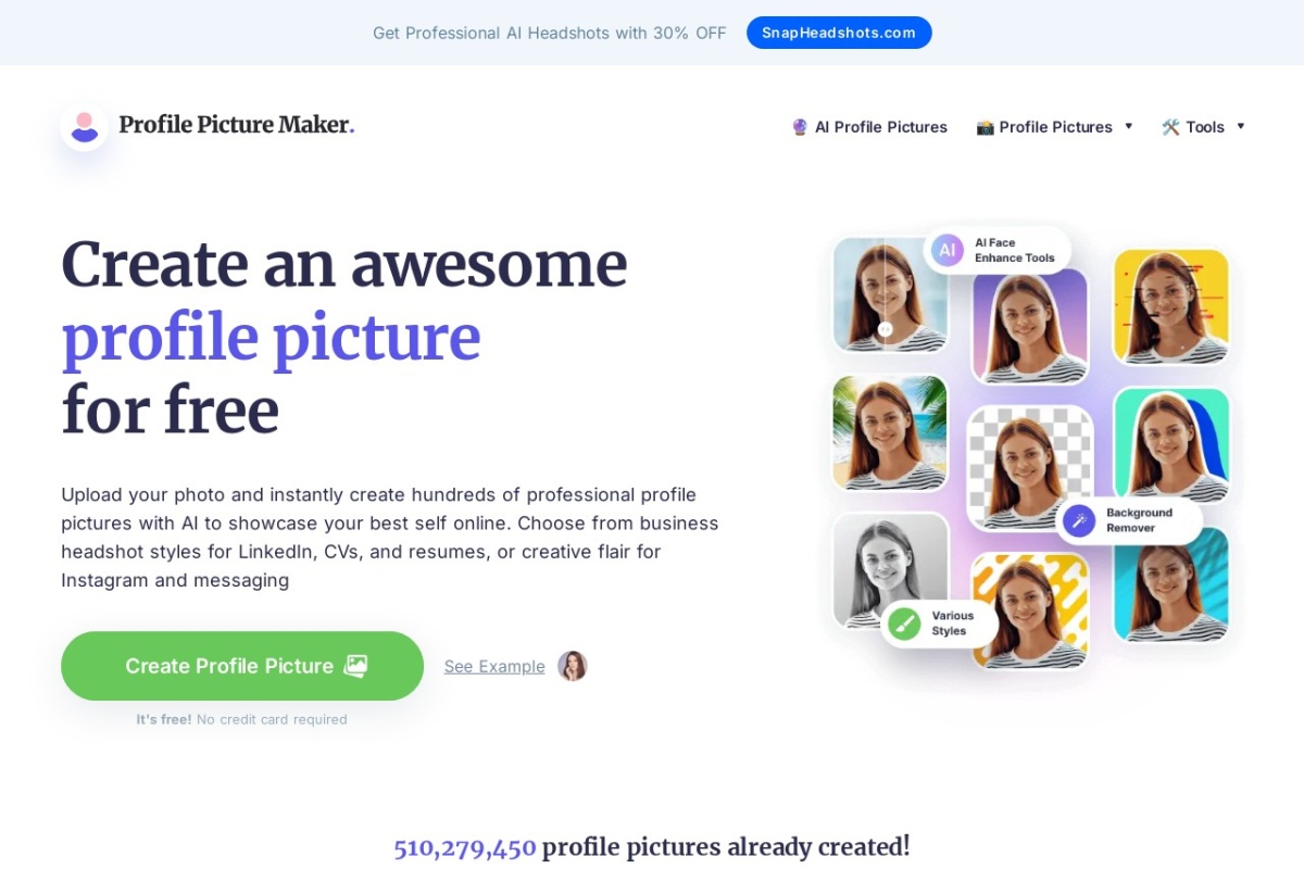 AI Profile Picture Maker AI Profile Picture Maker