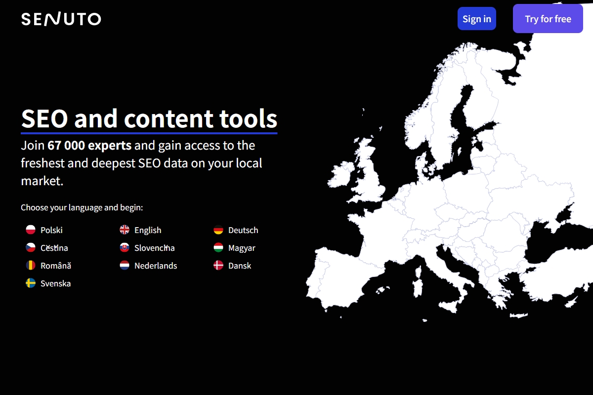 Content Suite by Senuto