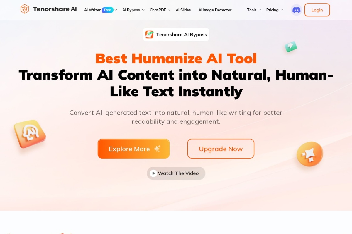 Tenorshare AI Chat PDF Tool