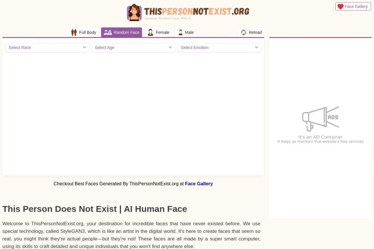 Thispersonnotexist.org Thispersonnotexist.org