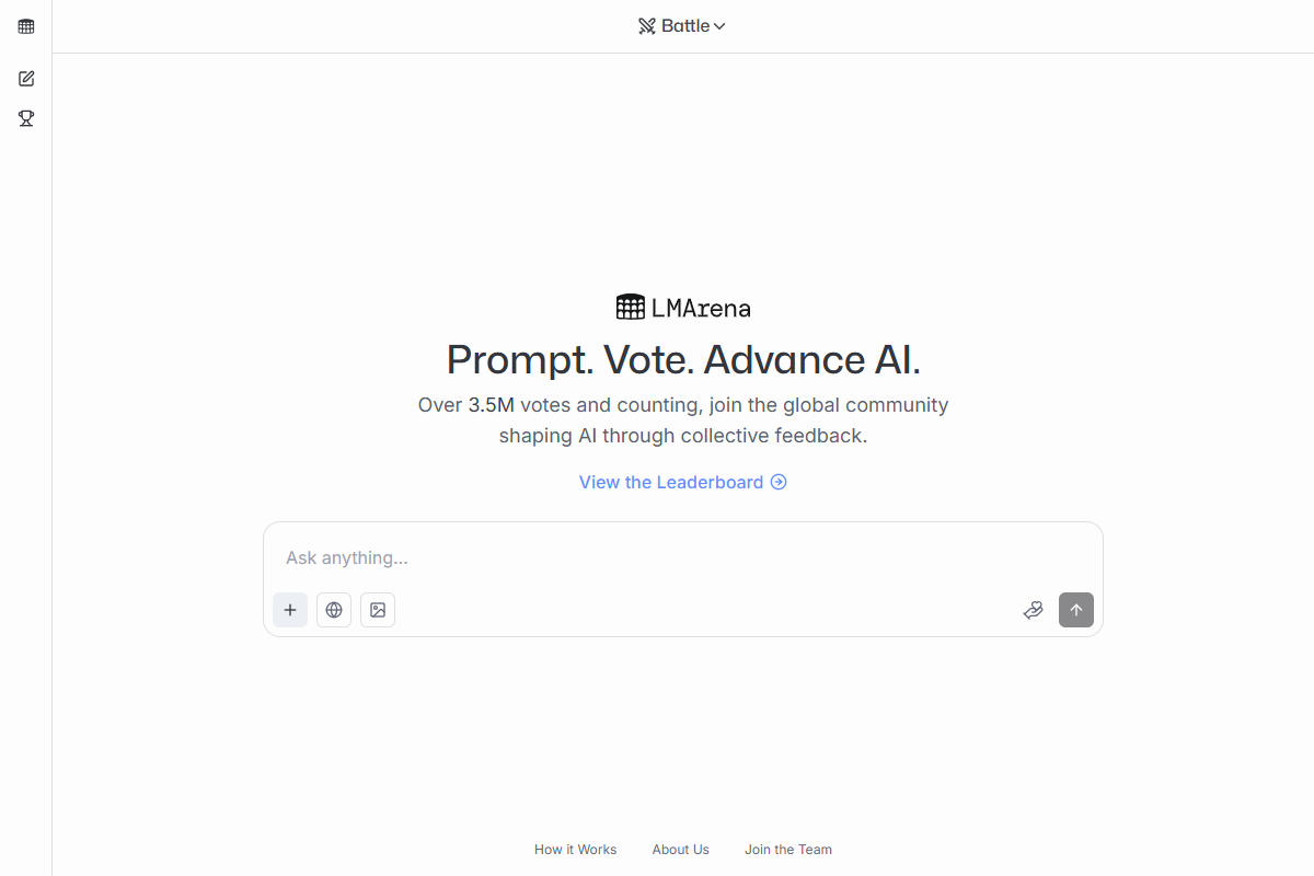 LM Arena (Chatbot Arena)