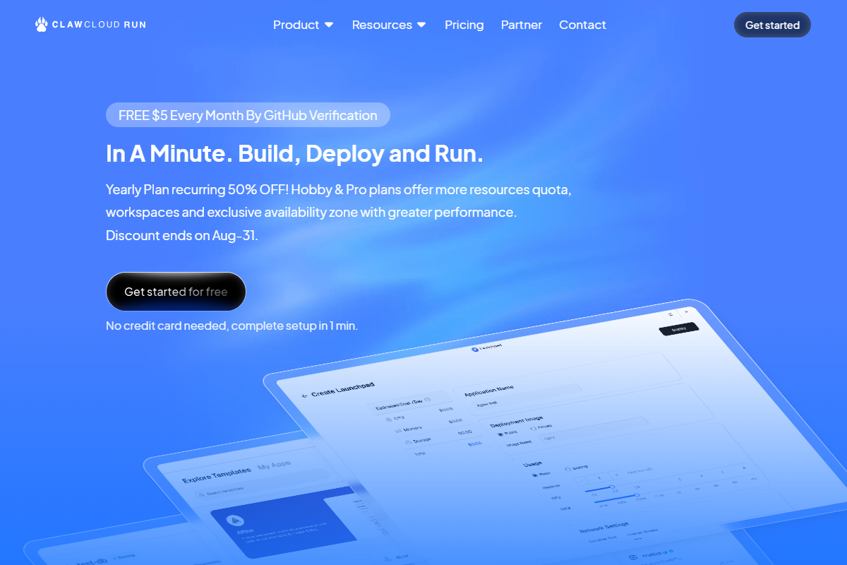 ClawCloud Run