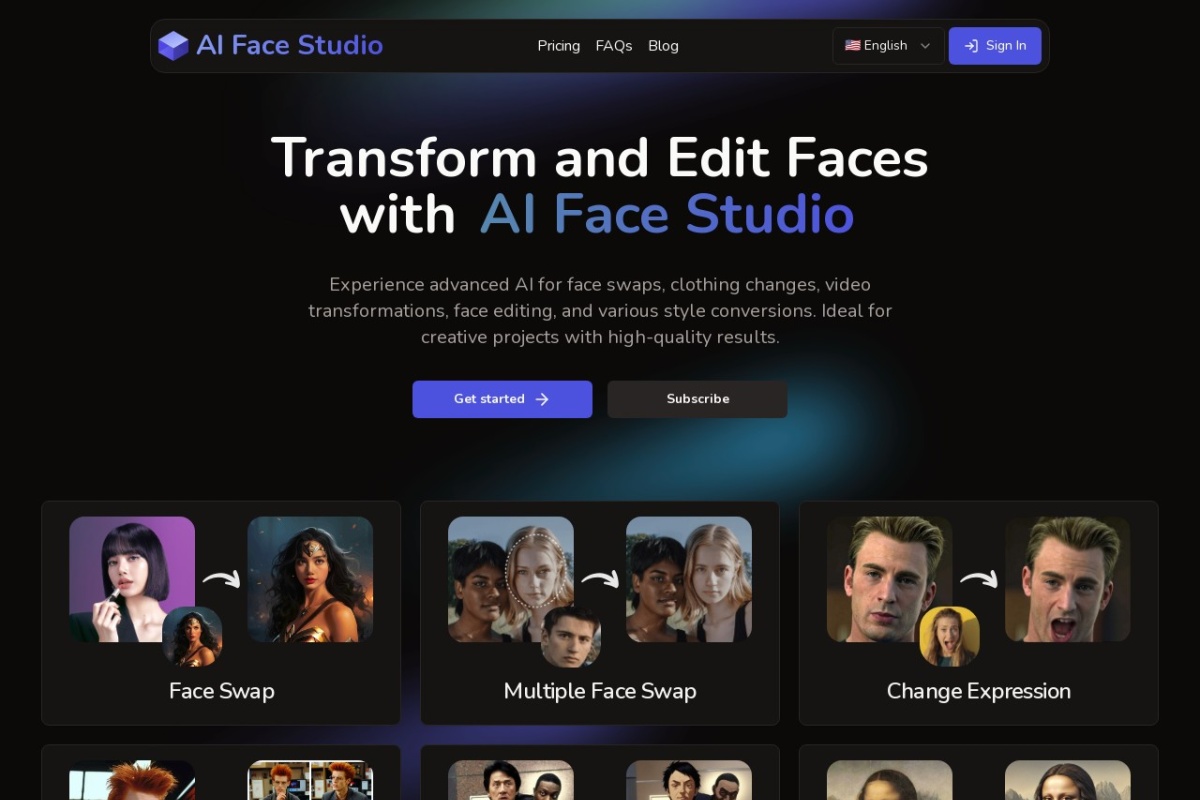 AI Face Studio